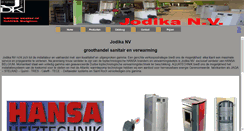 Desktop Screenshot of jodika.be